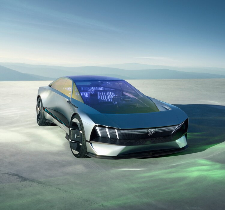 Peufot Inception Peugeot Inception Concept: nākamās paaudzes elektromobiļi